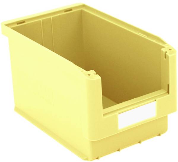 BITO Lagertechnik 384219 Sichtlagerkasten lebensmittelgeeignet (B x H x T) 210 x 200 x 350mm Gelb 10St.