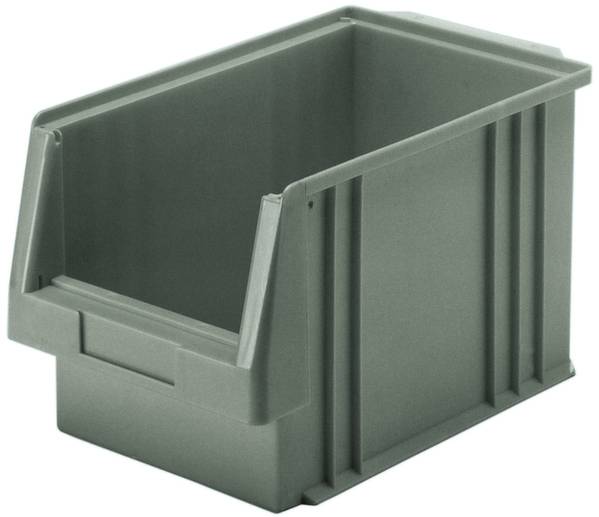 LA-KA-PE 531041 Sichtlagerkasten (B x H x T) 213 x 150 x 330mm Grau 10St.