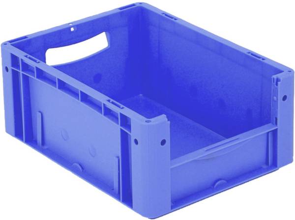 BITO Lagertechnik 1658285 Sichtlagerkasten lebensmittelgeeignet (L x B x H) 400 x 300 x 170mm Blau 1St.