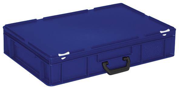 BRB Lagertechnik 1658294 Stapelbehälter lebensmittelgeeignet (L x B x H) 600 x 400 x 135mm Blau 1St.