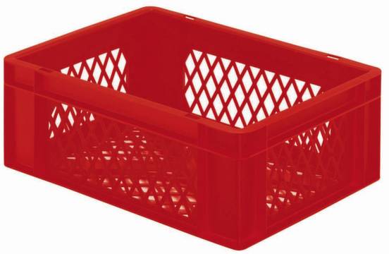 LA-KA-PE 204026 Stapelbehälter lebensmittelgeeignet (L x B x H) 400 x 300 x 175mm Rot 4St.