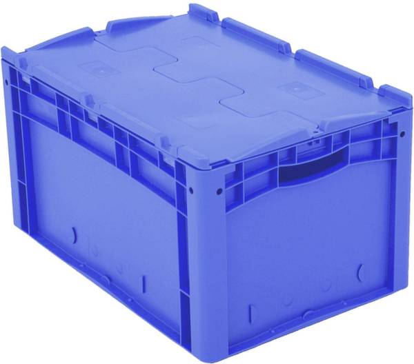 BITO Lagertechnik 1658311 Stapelbehälter lebensmittelgeeignet (L x B x H) 600 x 400 x 338mm Blau 1St.