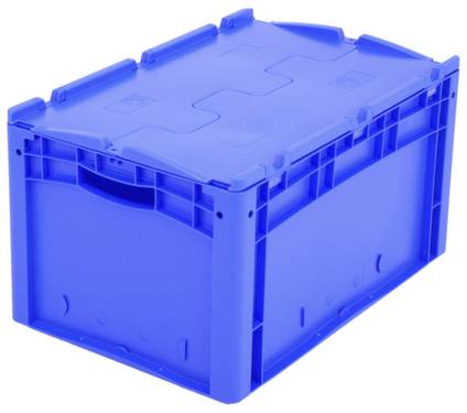 BITO Lagertechnik 1658311 Stapelbehälter lebensmittelgeeignet (L x B x H) 600 x 400 x 338mm Blau 1St.