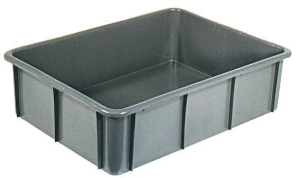 BRB Lagertechnik 1658321 Stapelbehälter lebensmittelgeeignet (L x B x H) 800 x 600 x 220mm Grau 1St.