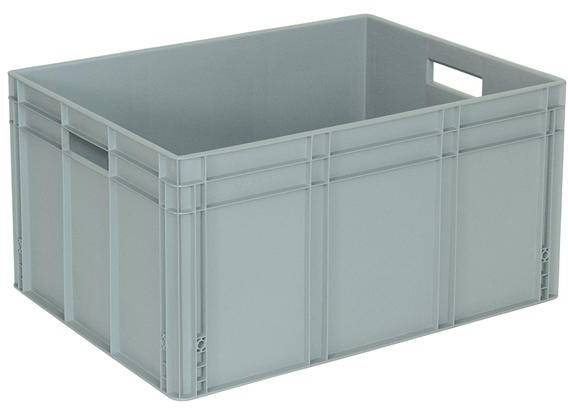 BRB Lagertechnik 1658324 Stapelbehälter lebensmittelgeeignet (L x B x H) 800 x 600 x 425mm Grau 1St.