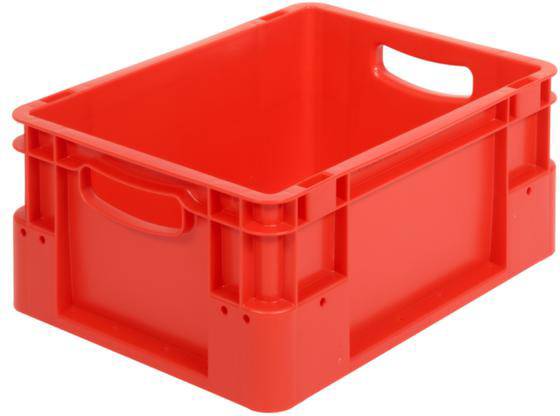 Alpha Paletten & Boxen 1658338 Stapelbehälter lebensmittelgeeignet (L x B x H) 400 x 300 x 180mm Rot 1St.