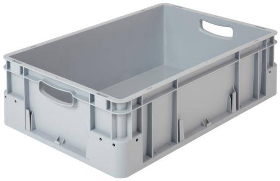 Alpha Paletten & Boxen 1658340 Stapelbehälter lebensmittelgeeignet (L x B x H) 600 x 400 x 180mm Grau 1St.