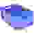 1658362 Stapelbehälter Ergonomic lebensmittelgeeignet (L x B x H) 600 x 400 x 270mm Blau 1St.