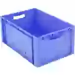 BITO Lagertechnik 1658362 Stapelbehälter Ergonomic lebensmittelgeeignet (L x B x H) 600 x 400 x 270mm Blau 1St. BITO Lagertechnik 1658362 Stapelbehälter Ergonomic lebensmittelgeeignet (L x B x H) 600 x 400 x 270mm Blau 1St.