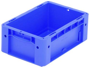 BITO Lagertechnik 1658366 Stapelbehälter Ergonomic lebensmittelgeeignet (L x B x H) 300 x 200 x 120 mm Blau 1 St.