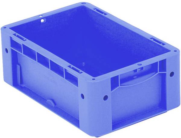 BITO Lagertechnik 1658366 Stapelbehälter Ergonomic lebensmittelgeeignet (L x B x H) 300 x 200 x 120mm Blau 1St.