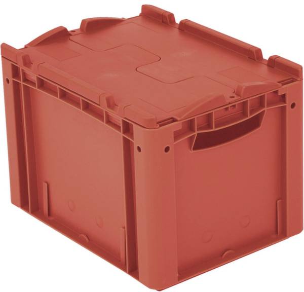 BITO Lagertechnik 1658369 Stapelbehälter lebensmittelgeeignet (L x B x H) 400 x 300 x 270mm Rot 1St.