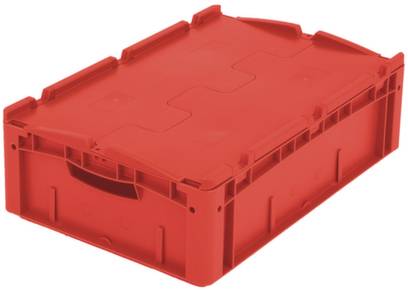 BITO Lagertechnik 1658370 Stapelbehälter lebensmittelgeeignet (L x B x H) 600 x 400 x 170mm Rot 1St.