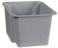 Plastipol Scheu 1658376 Stapelbehälter lebensmittelgeeignet (L x B x H) 300 x 200 x 150mm Grau 1St.