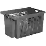 BRB Lagertechnik 1658381 Drehstapelbehälter lebensmittelgeeignet (L x B x H) 600 x 400 x 400mm Grau 1St. BRB Lagertechnik 1658381 Drehstapelbehälter lebensmittelgeeignet (L x B x H) 600 x 400 x 400mm Grau 1St.