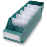 Stemo 358536 ESD Regalkasten lebensmittelgeeignet (B x H x T) 90 x 95 x 300mm Grün 40St. Stemo 358536 ESD Regalkasten lebensmittelgeeignet (B x H x T) 90 x 95 x 300mm Grün 40St.