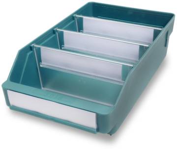 Stemo 358558 ESD Regalkasten lebensmittelgeeignet (B x H x T) 180 x 95 x 300mm Grün 20St.