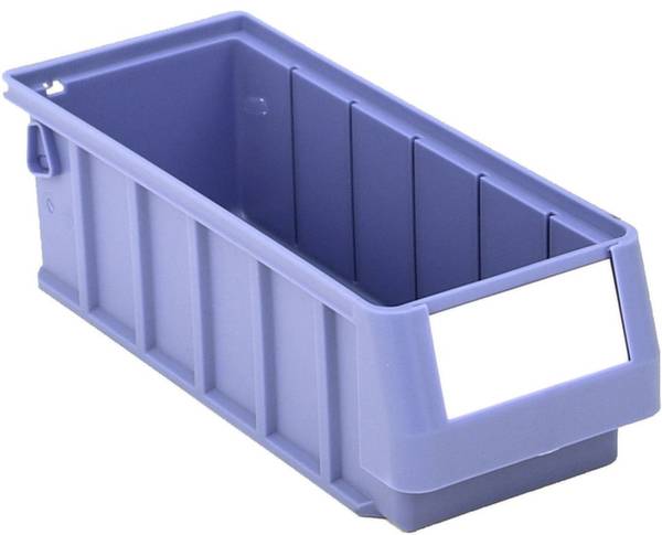 BITO Lagertechnik 437304 Regalkasten lebensmittelgeeignet (B x H x T) 117 x 90 x 300mm Blau 16St.