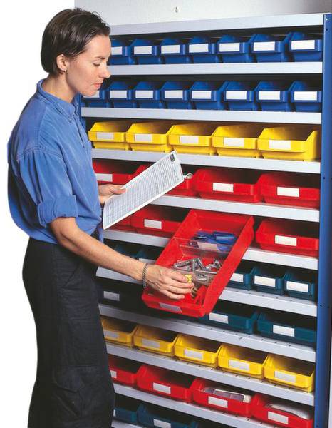 Stemo 689566 ESD Regalkasten lebensmittelgeeignet (B x H x T) 240 x 150 x 400mm Gelb 10St.