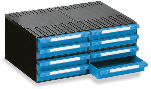 Plastipol Scheu 1658431 Schubladenmagazin (B x H x T) 482 x 202 x 345mm Blau 1St.