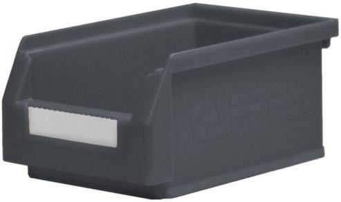 Kappes 1658463 Sichtlagerkasten (B x H x T) 105 x 75 x 160mm Grau 1St.
