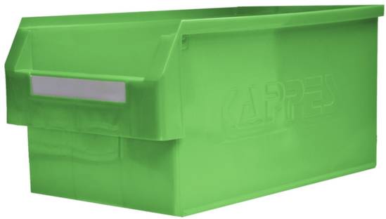 Kappes 6001.00.0153 ESD Sichtlagerkasten Favorit lebensmittelgeeignet (B x H x T) 300 x 250 x 500mm Grün 1St.