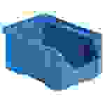 977345 Sichtlagerkasten lebensmittelgeeignet (B x H x T) 100 x 77 x 170mm Blau 42St.