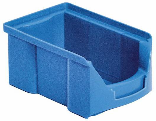 BRB Lagertechnik 977345 Sichtlagerkasten lebensmittelgeeignet (B x H x T) 100 x 77 x 170mm Blau 42St.