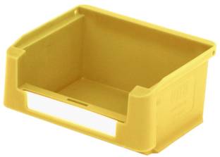 BITO Lagertechnik 102655 Sichtlagerkasten lebensmittelgeeignet (B x H x T) 102 x 50 x 85mm Gelb 60St.
