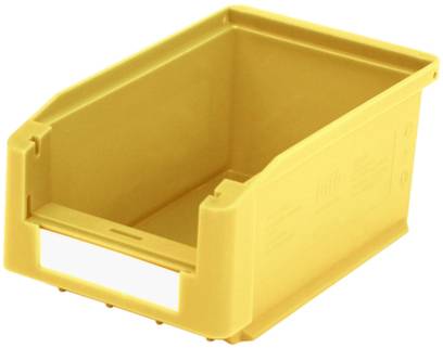 BITO Lagertechnik 383908 Sichtlagerkasten lebensmittelgeeignet (B x H x T) 103 x 75 x 160mm Gelb 40St.