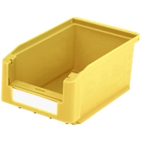 BITO Lagertechnik 383908 Sichtlagerkasten lebensmittelgeeignet (B x H x T) 103 x 75 x 160mm Gelb 40St. BITO Lagertechnik 383908 Sichtlagerkasten lebensmittelgeeignet (B x H x T) 103 x 75 x 160mm Gelb 40St.