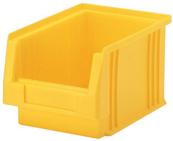 LA-KA-PE 531034 Sichtlagerkasten (B x H x T) 150 x 125 x 290mm Gelb 25St.