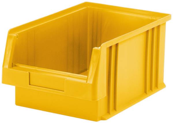 LA-KA-PE 531044 Sichtlagerkasten (B x H x T) 213 x 200 x 330mm Gelb 10St.