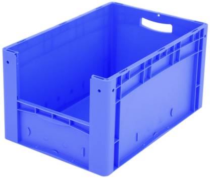 BITO Lagertechnik 1658500 Sichtlagerkasten lebensmittelgeeignet (L x B x H) 600 x 400 x 320mm Blau 1St.