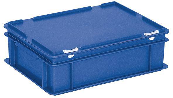 BRB Lagertechnik 1658502 Stapelbehälter lebensmittelgeeignet (L x B x H) 400 x 300 x 135mm Blau 1St.