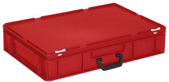 BRB Lagertechnik 1658506 Stapelbehälter lebensmittelgeeignet (L x B x H) 600 x 400 x 135mm Rot 1St.