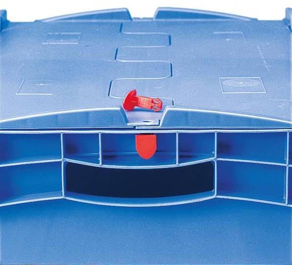 BITO Lagertechnik 1658516 Stapelbehälter lebensmittelgeeignet (L x B x H) 600 x 400 x 438mm Blau 1St.