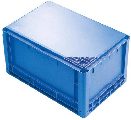 1658517 Stapelbehälter lebensmittelgeeignet (L x B x H) 600 x 400 x 438mm Blau 1St.