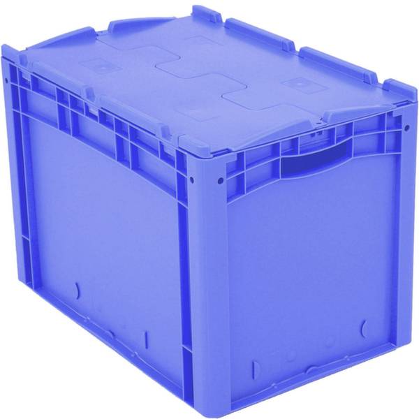 BITO Lagertechnik 1658517 Stapelbehälter lebensmittelgeeignet (L x B x H) 600 x 400 x 438mm Blau 1St.