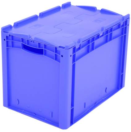 BITO Lagertechnik 1658517 Stapelbehälter lebensmittelgeeignet (L x B x H) 600 x 400 x 438mm Blau 1St.