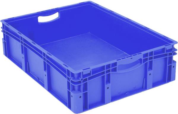 BITO Lagertechnik 1658532 Stapelbehälter lebensmittelgeeignet (L x B x H) 800 x 600 x 220mm Blau 1St.