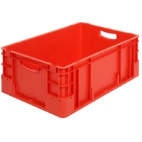 Alpha Paletten & Boxen 1658539 Stapelbehälter lebensmittelgeeignet (L x B x H) 600 x 400 x 220mm Rot 1St. Alpha Paletten & Boxen 1658539 Stapelbehälter lebensmittelgeeignet (L x B x H) 600 x 400 x 220mm Rot 1St.