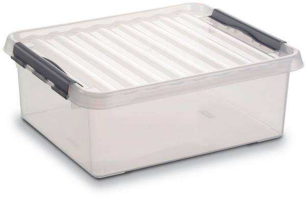 BRB Lagertechnik 55684 Stapelbehälter (L x B x H) 500 x 400 x 180mm Transparent 2St.