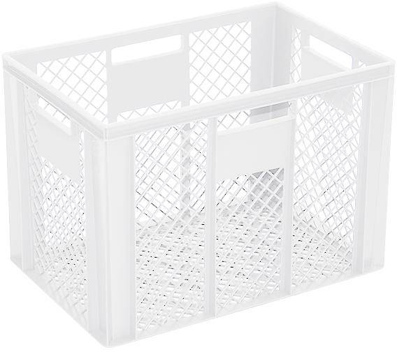 BRB Lagertechnik 1658553 Stapelbehälter Basic lebensmittelgeeignet (L x B x H) 600 x 400 x 410mm Weiß 1St.