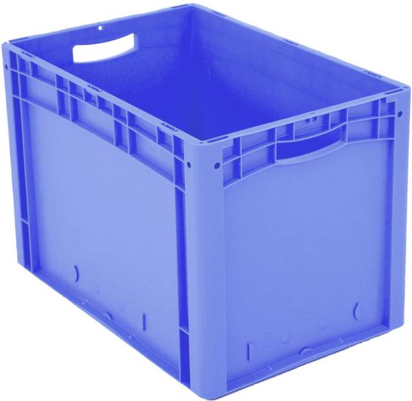BITO Lagertechnik 1658559 Stapelbehälter Ergonomic lebensmittelgeeignet (L x B x H) 600 x 400 x 420mm Blau 1St.