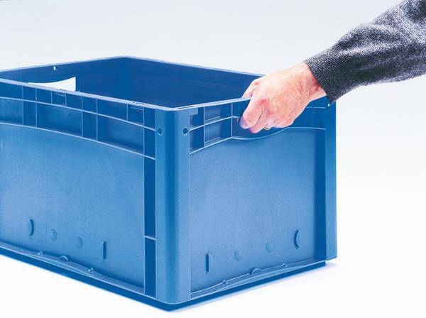 BITO Lagertechnik 1658561 Stapelbehälter Ergonomic lebensmittelgeeignet (L x B x H) 600 x 400 x 420 mm Rot 1 St.