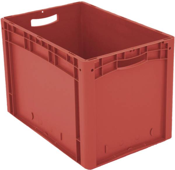 BITO Lagertechnik 1658561 Stapelbehälter Ergonomic lebensmittelgeeignet (L x B x H) 600 x 400 x 420mm Rot 1St.