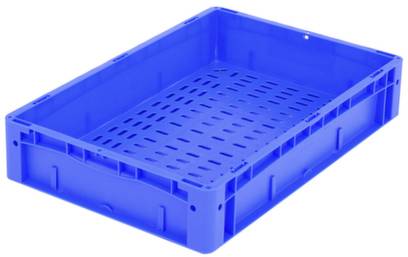 BITO Lagertechnik 1658562 Stapelbehälter Ergonomic lebensmittelgeeignet (L x B x H) 600 x 400 x 120mm Blau 1St.