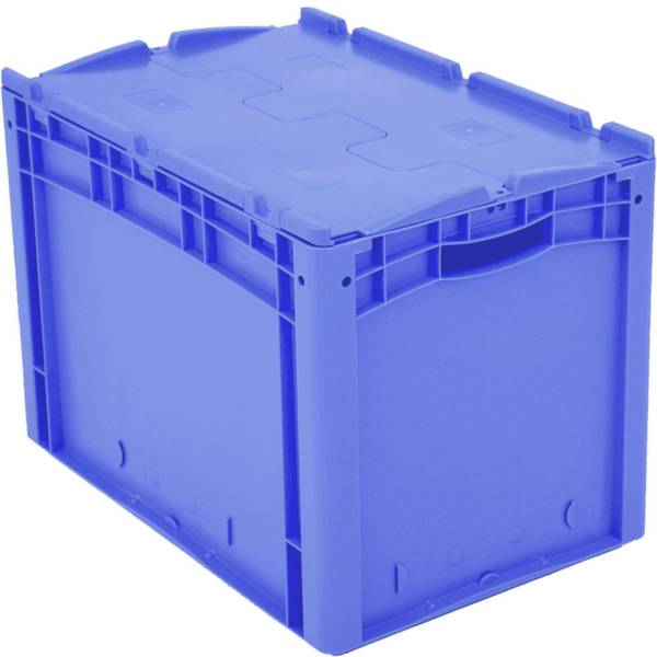 BITO Lagertechnik 1658564 Stapelbehälter lebensmittelgeeignet (L x B x H) 600 x 400 x 420mm Blau 1St.