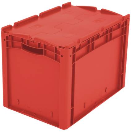 BITO Lagertechnik 1658565 Stapelbehälter lebensmittelgeeignet (L x B x H) 600 x 400 x 420mm Rot 1St.